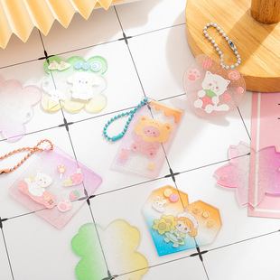 明星咕卡盘按斤咕盘自由咕卡的咕盘200个咕咔咔盘异形咕咔盘挂件