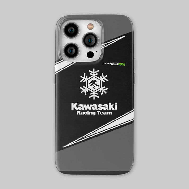 WSBK川崎车队ZX-10RR冬测手机壳双层适用iPhone17ai16苹果15promax14pro13 个性手机套 赛事爱好者 韩国菲林