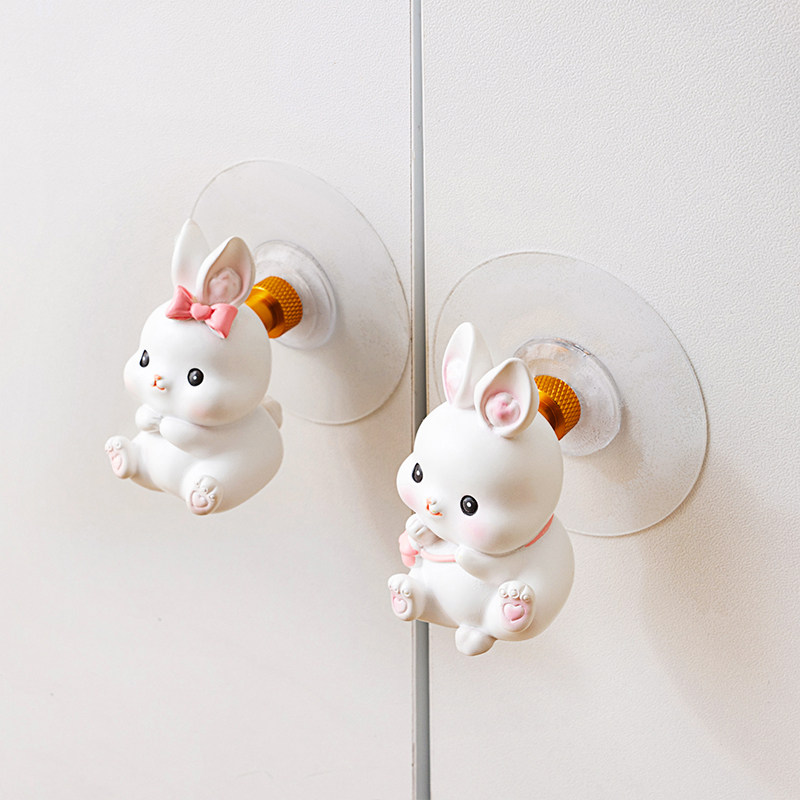 免打孔卡通兔子儿童房衣柜拉手橱柜门单孔抽屉粘贴无痕小把手新款,住宅家具,拉手,淘宝优惠券,粉丝福利购,淘宝优惠卷