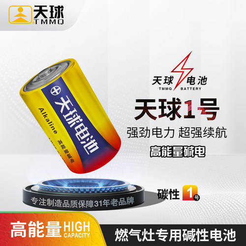 天球1号碱性电池燃气灶专用持久