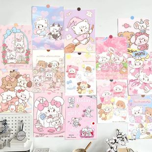 60张日式 饰画卧室墙贴 mikko海报可爱高颜值ins风少女心墙贴房间装