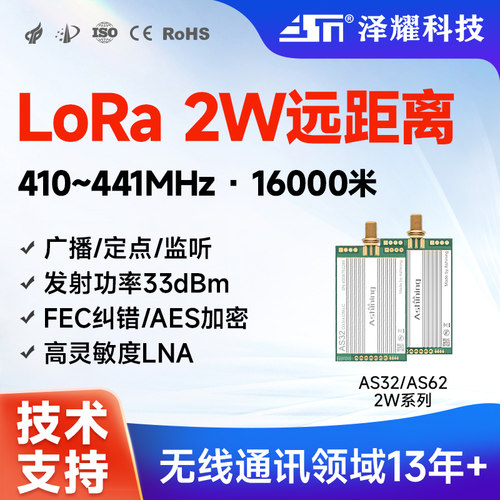 大功率16km高性能LNA加密串口