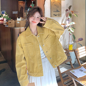 现货 宽松 短夹克外套297-1108-P145-K208图片