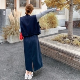 【新款】现货马甲+打底+半身裙三件套297-1756-P165-K238，女装套装/套裙，艾艾淮淮
