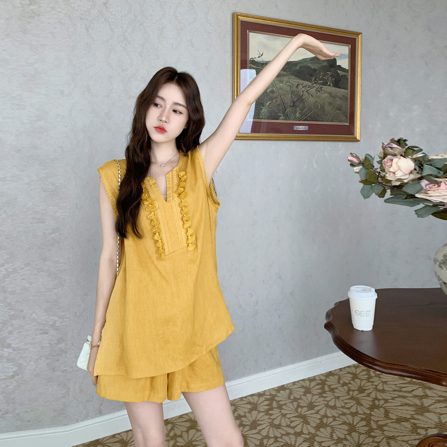 【新款】现货休闲套装297-1656-P145-K208，女装套装/套裙，艾艾淮淮