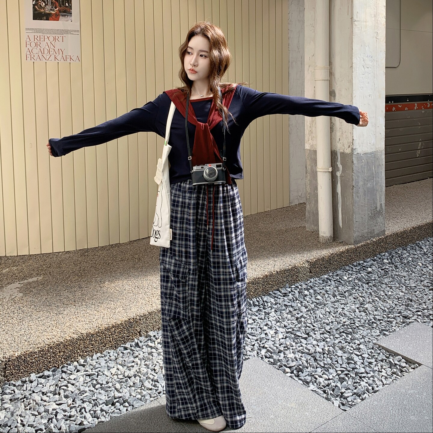 现货上衣+阔腿裤+披肩套装297-1723-P155-K218，女装套装/套裙，艾艾淮淮