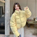 【新款】现货针织小个子洋气90绒保暖外套297-1949-P275-K408，女装短外套，艾艾淮淮