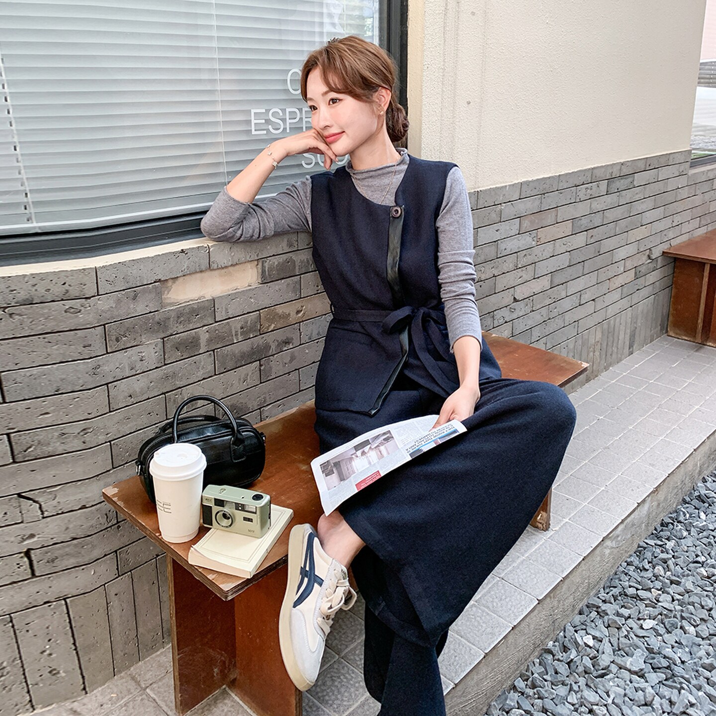 【新款】现货马甲+打底+阔腿裤三件套297-1770-P185-K268,女装套装/套裙,艾艾淮淮