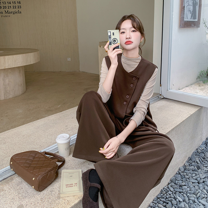 现货毛呢套装+打底三件套297-950-P175-K258,女装套装/套裙,艾艾淮淮