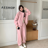 现货粉色连帽卫衣套装297-1125-P175-K248，商品下架区，艾艾淮淮