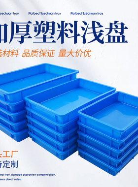 飞胜 特价2号3号4号塑料浅盘食品周转托长方盘面包盘餐盘工具盒