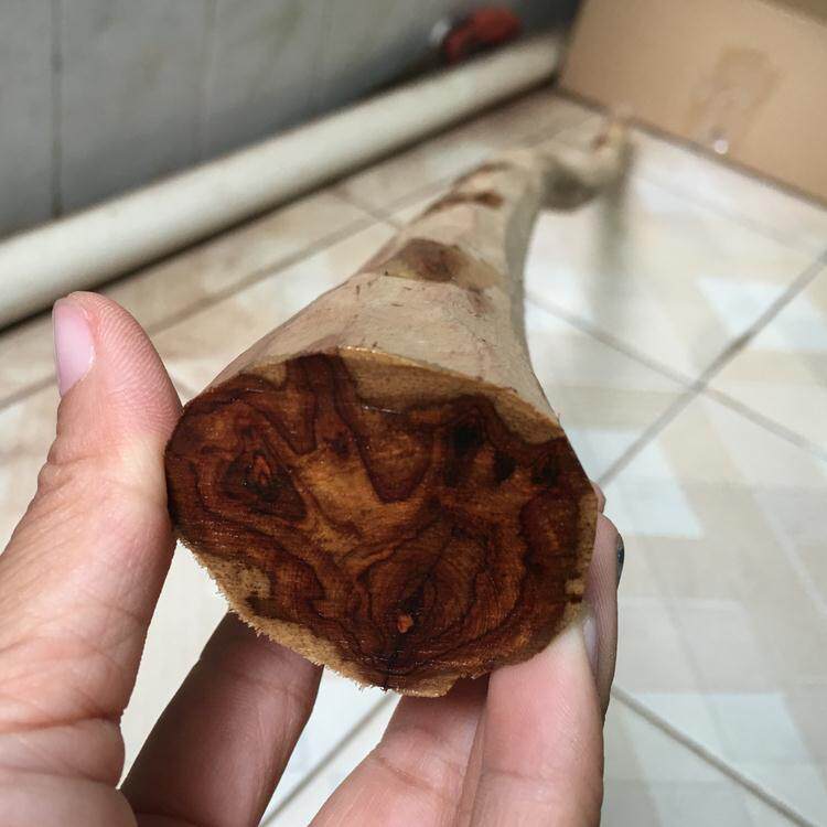 海黄木料 珠子料 佛珠2.0 虎皮纹 珠子料 黄花梨原木 (已出)