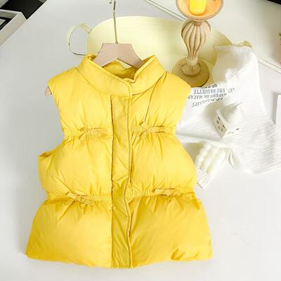 AS*儿童羽绒马甲女孩女童背心冬