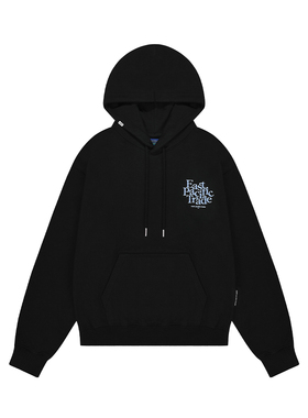 官方授权韩国ept春季卫衣连帽衫SERIF logo宽松运动休闲24年新款