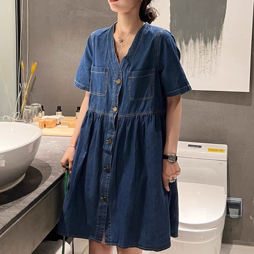 锦翔实拍网红牛仔服饰 JXNZ1148