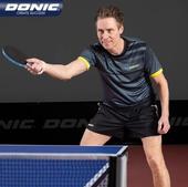 速干透气运动比赛服83234 男女款 正品 donic多尼克乒乓球服圆领短袖