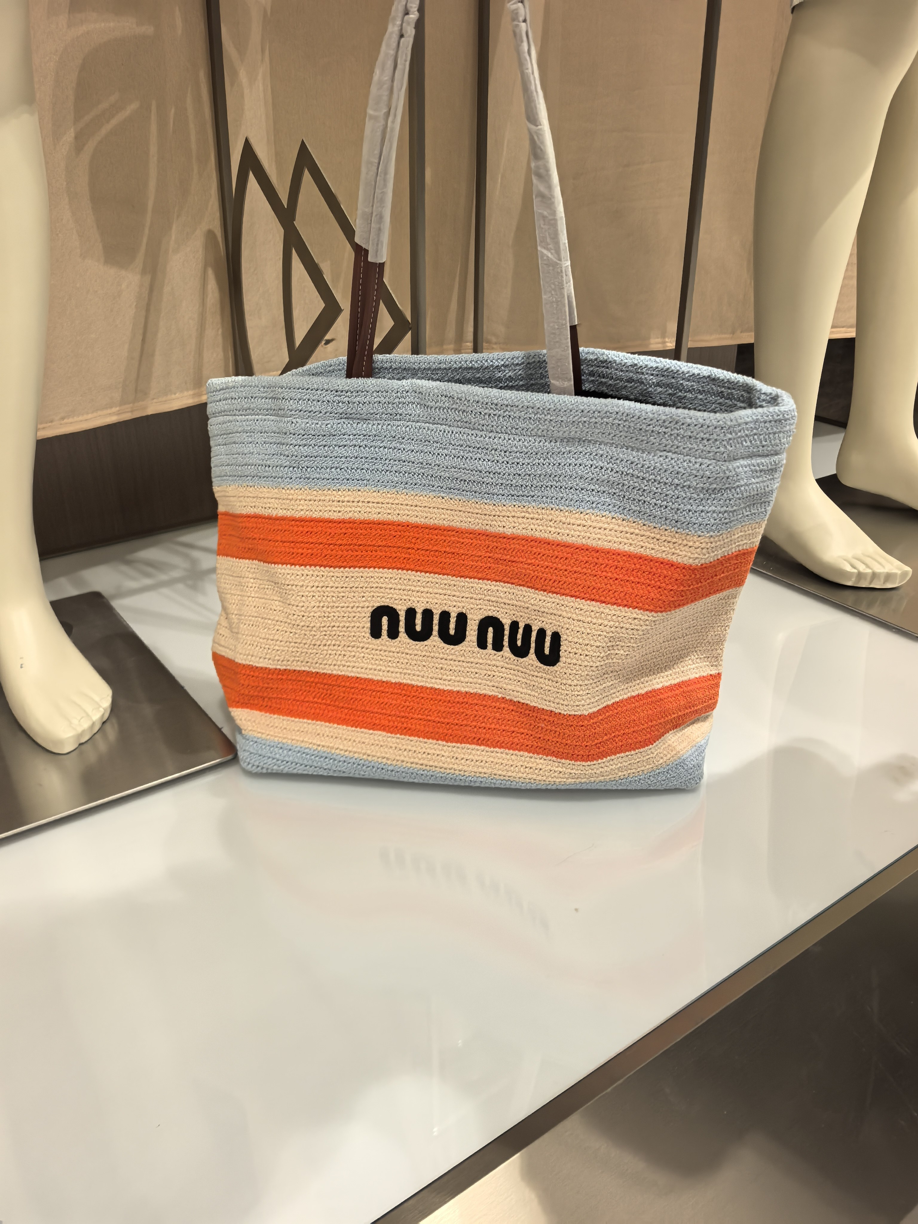 2025新款时尚百搭大容量托特包女高级感单肩手提条纹毛线腋下女包,箱包皮具/热销女包/男包,托特包,淘宝优惠券,粉丝福利购,淘宝优惠卷