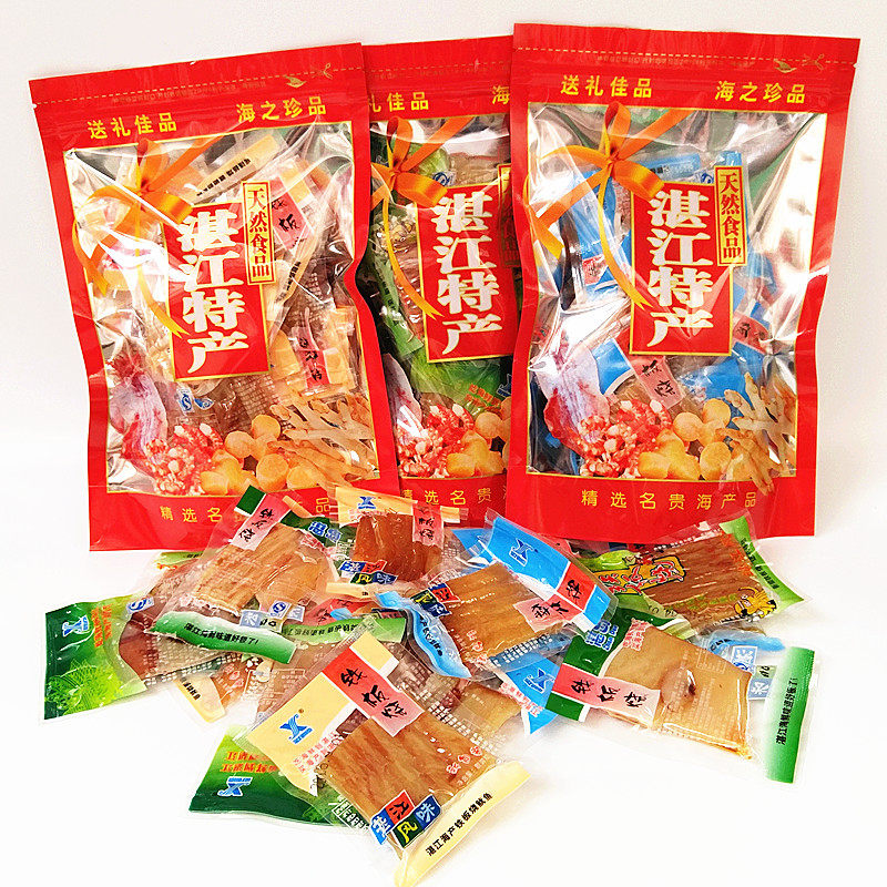 湛江手信湛岛鱿鱼片海味零食即食