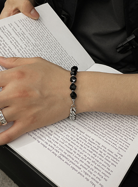 男生钛钢嘻哈朋克不掉色