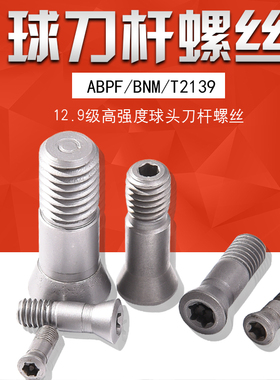 戴杰  瓦尔特 日立半圆球刀片刀杆螺丝ABPF BNM WGA球刀杆螺丝R10