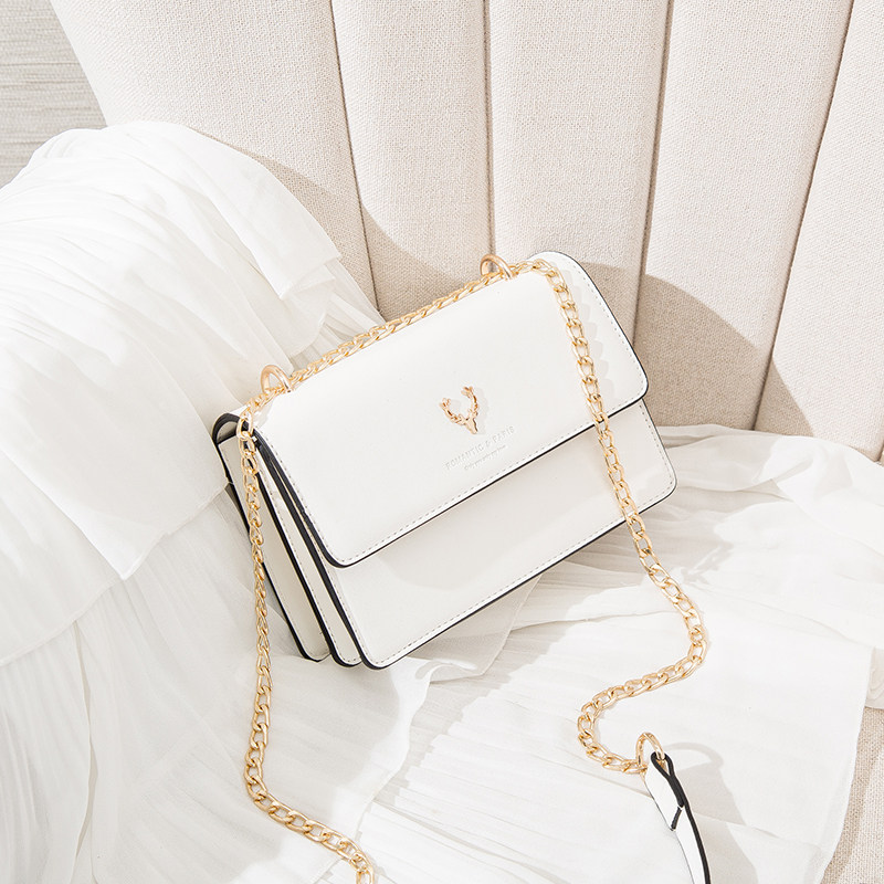 夏季包包2020新款潮时尚ck单肩斜挎包女生百搭ins链条小方包网红