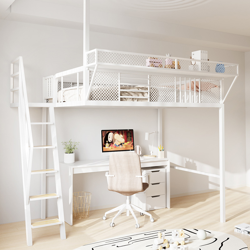 铁艺高架床无省空间现代简约2-3