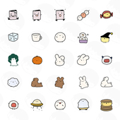 原创 饰用 打卡日本装 2022年度小印章 迷你手帐光敏小印章套装