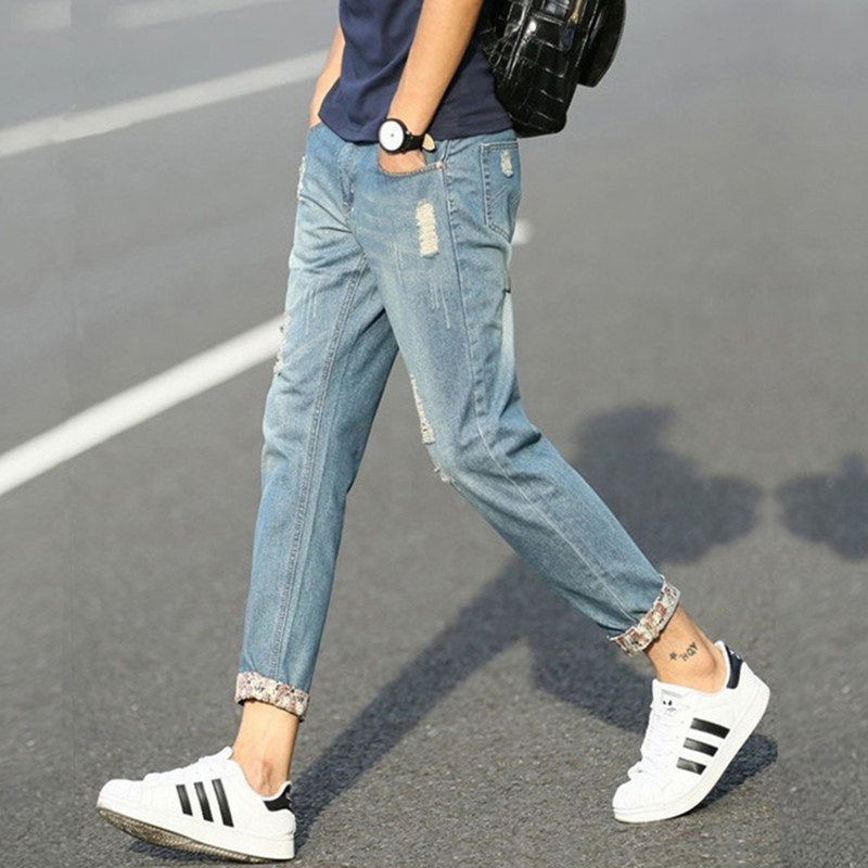 Jeans pieds Slim pour automne - Ref 1465019 Image 1
