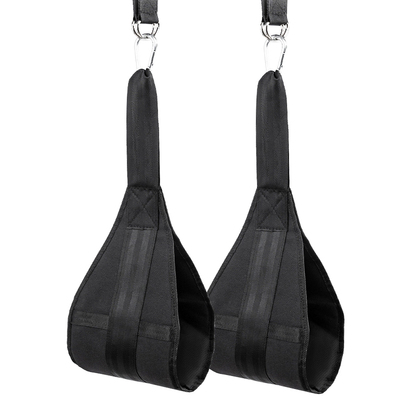 悬臂带腹肌悬挂训练带辅助挂杠收腹卷腹健身器材悬垂举腿单杠吊带