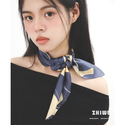 知雾原创设计丝巾小方巾女