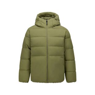 Skechers斯凯奇新款男士秋冬季防泼水梭织裥棉连帽外套P425M201