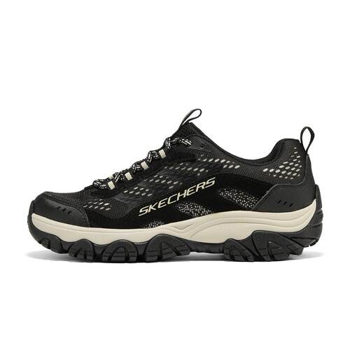 Skechers斯凯奇2025新款女士舒适百搭运动休闲绑带户外鞋180421C