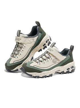 Skechers斯凯奇25新款夏季男童舒适轻质缓震魔术贴老爹鞋405327L