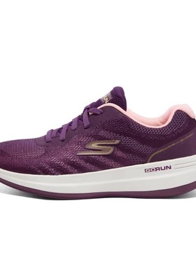 Skechers斯凯奇女鞋春季轻量缓震网面厚底透气运动鞋跑步鞋129106