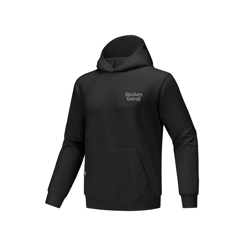 Skechers斯凯奇男女同款纯色简约百搭休闲连帽套头卫衣P325U005