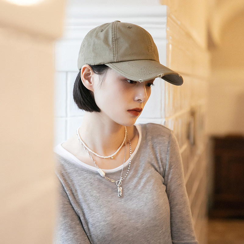 棒球帽女款宽帽檐大脸显脸小帽子大头围超好看休闲复古2026正流行