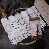 图书室 轻复古盐系手帐素材百搭便签 旧票据 vintage 兔子家