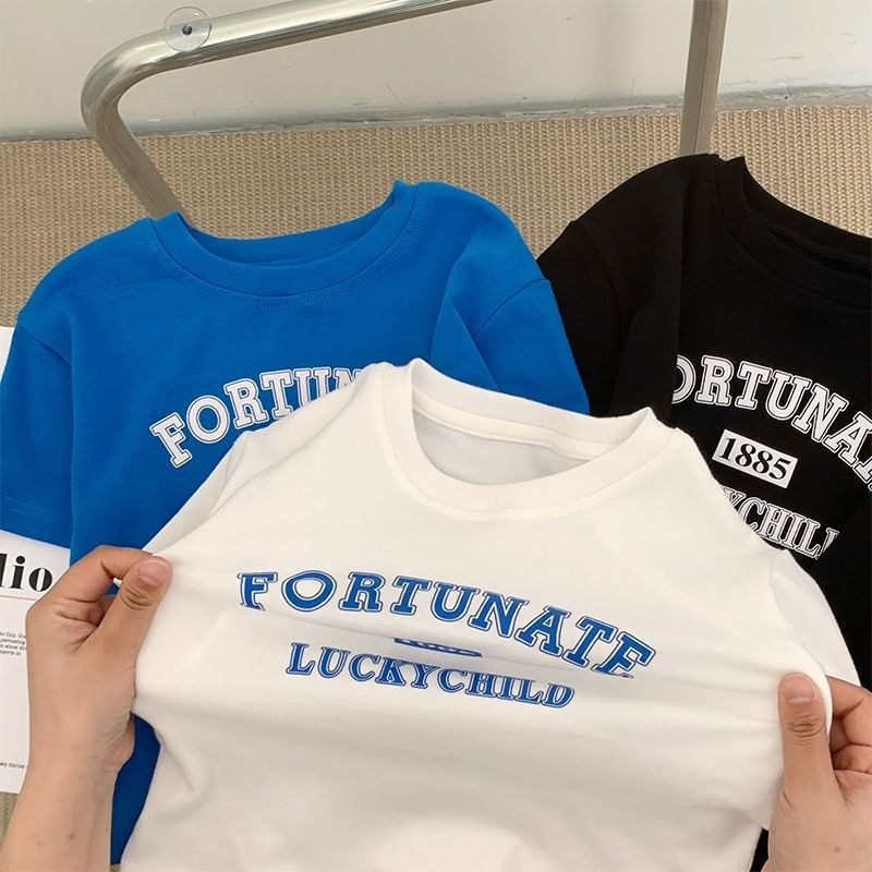 1885-儿童纯棉短袖T恤上衣