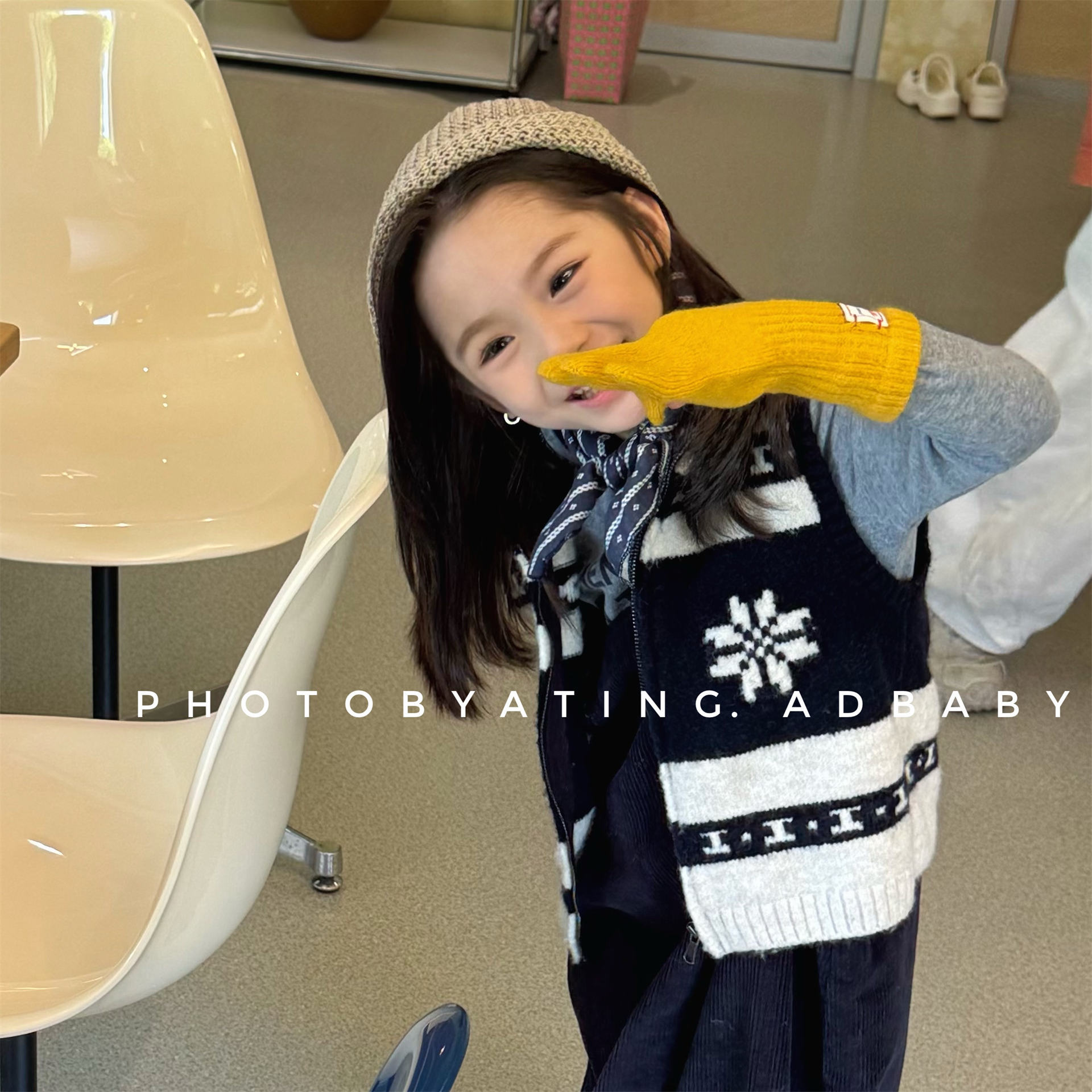 2026秋春季童装儿童韩版秋装毛衣马甲女童冬款针织衫毛线衫上衣