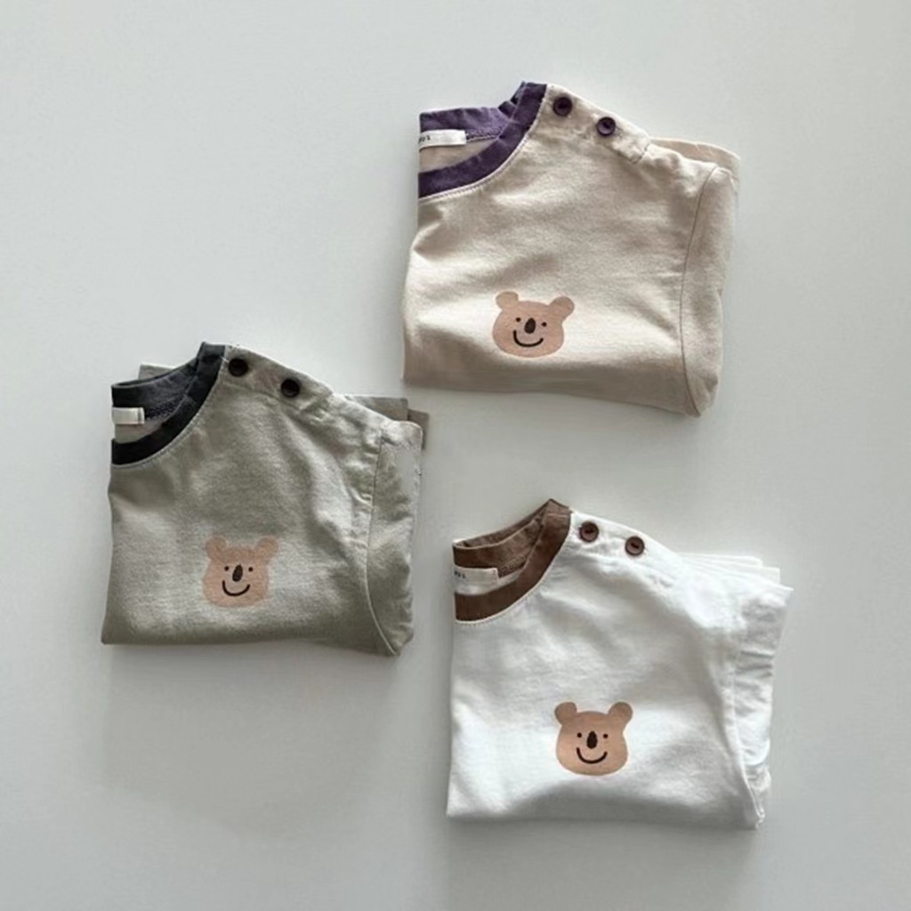 【熊标】幼儿纯棉舒服长袖T恤