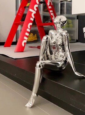 空山基机械女神摆件高级科技感客厅玄关电视酒柜办公室桌面装饰品