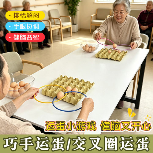养老院老年人康复运动自制DIY游戏道具防痴呆趣味解闷互动玩具