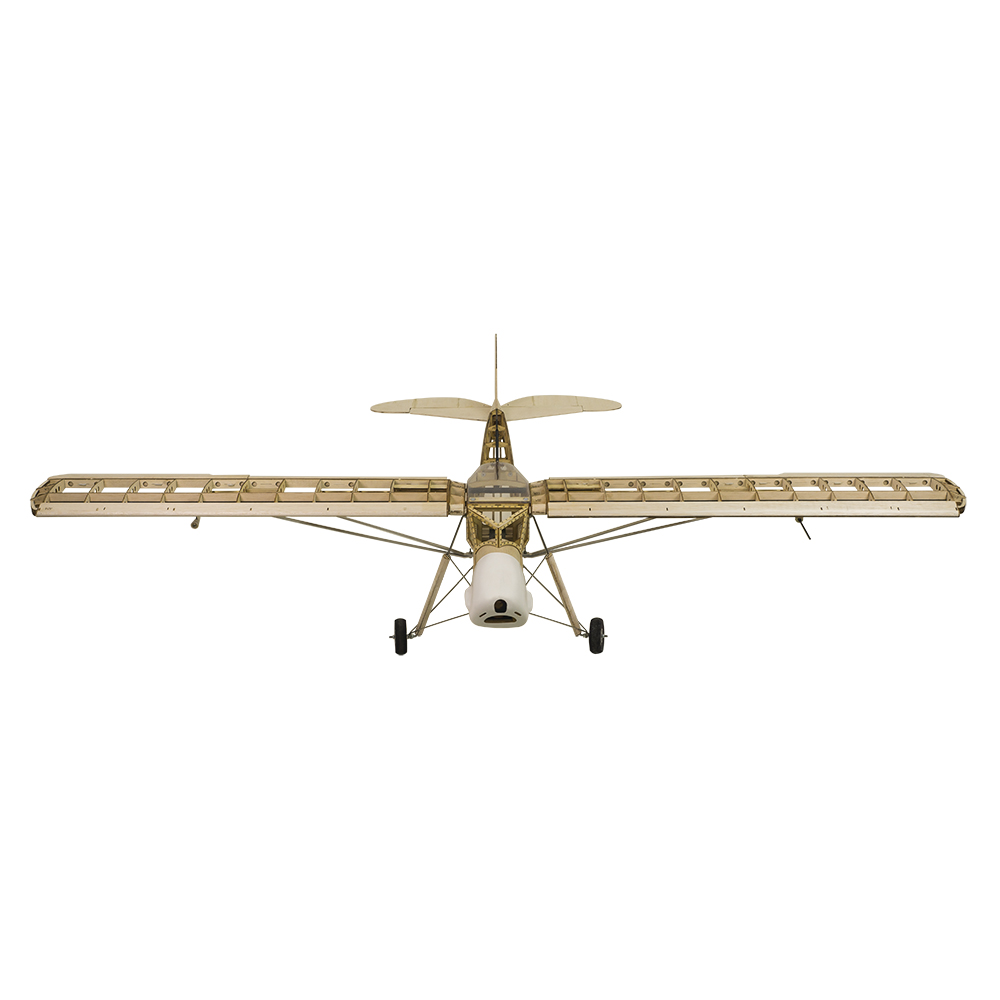 轻木固定翼飞机拼装模型像真轻木飞机1.6米翼展 Fi-156模型套材