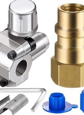 带防尘盖的子弹穿孔阀套R12 转换为 R134A 适合 7/16 英寸BVP-31