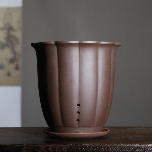 紫砂花盆兰花盆盆景盆觅陶乡春兰