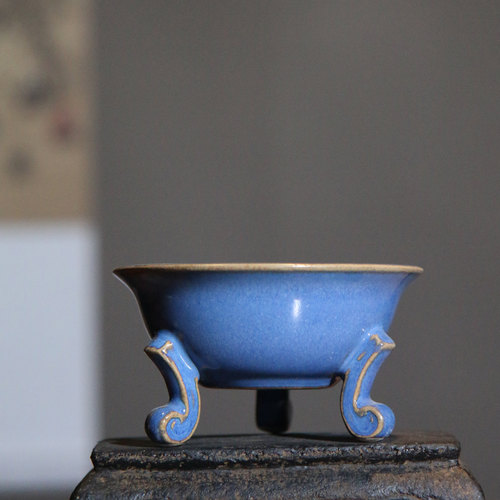 紫砂花盆陶瓷盆景盆新品文堂
