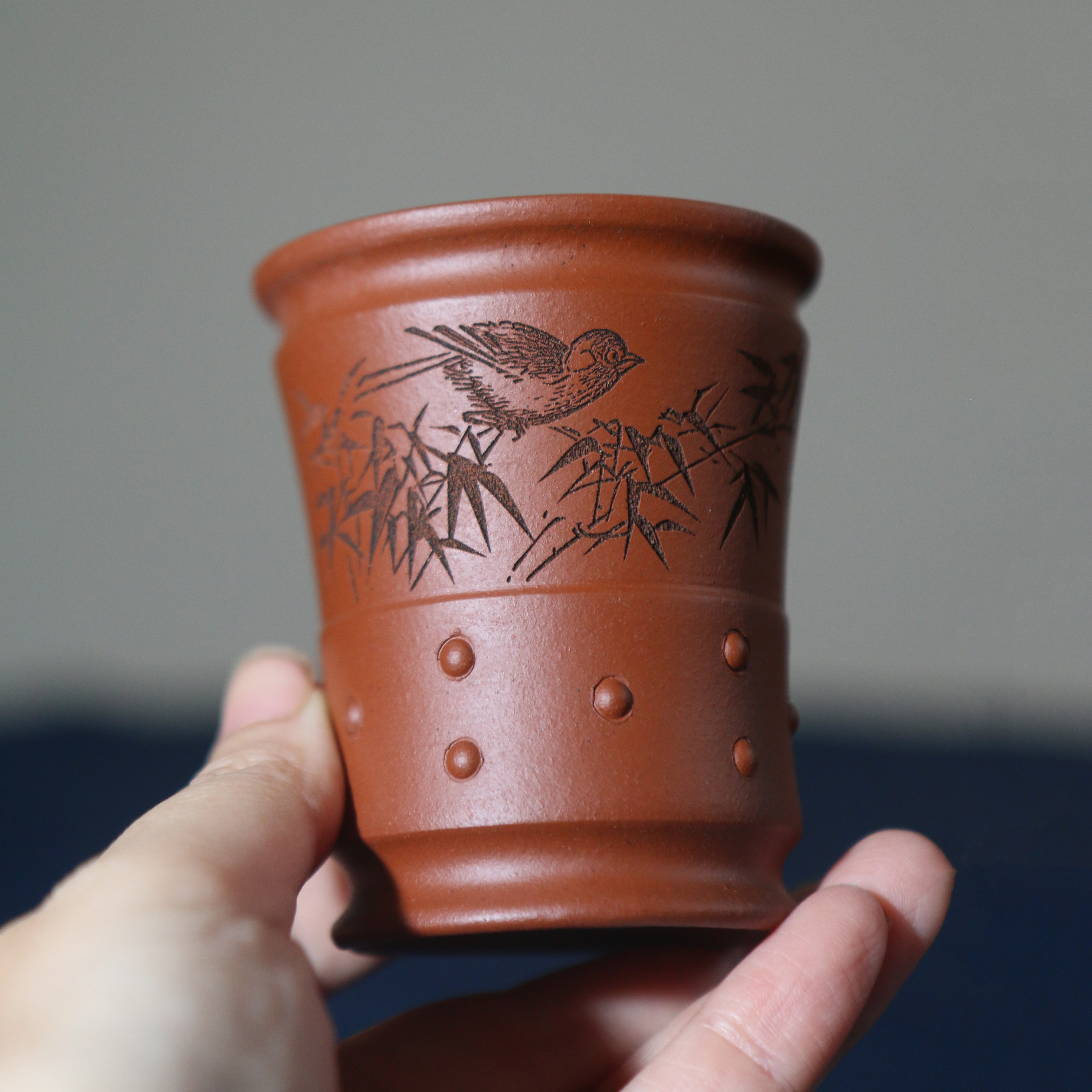 紫砂花盆微型手工盆景盆小盆