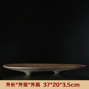 紫砂花盆苔藓盆景盆微景观生态瓶插花剑山日式陶瓷禅意花道