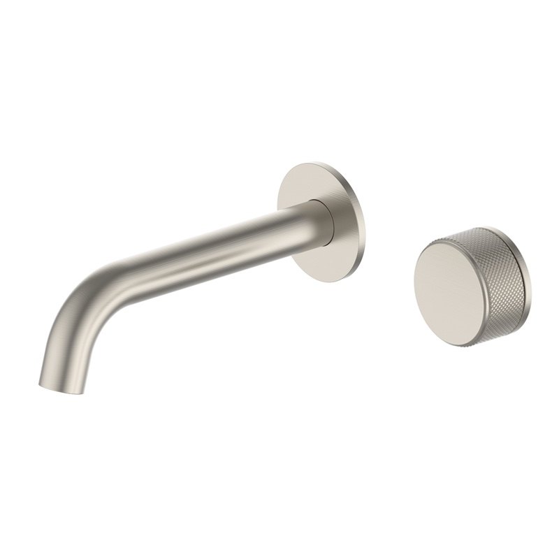 高端卫浴全铜暗装入墙式水龙头冷热墙排拉丝银色面盆洗手盆极简风,家装主材,面盆龙头,淘宝优惠券,粉丝福利购,淘宝优惠卷