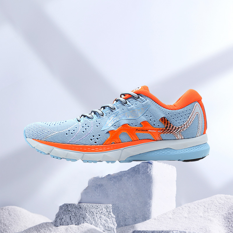 李宁正品休闲轻便运动舒适潮烈骏4代女子支撑透气稳定跑鞋ARZN00